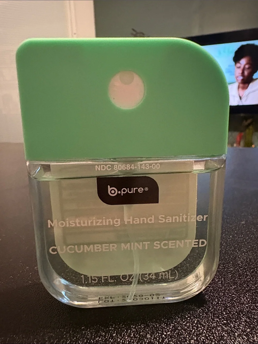 🧴 B.Pure Hand Sanitizer 4-Pack + Silicone Keychain Case ✨